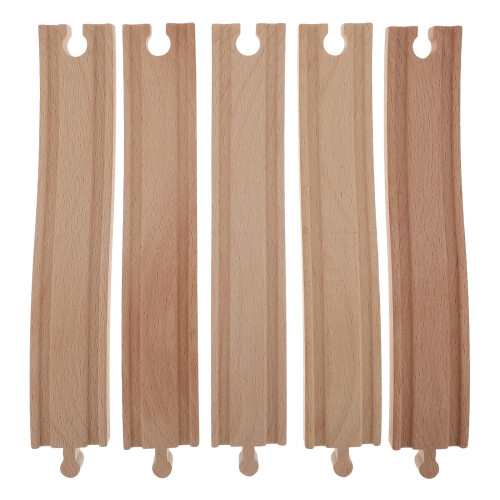 Juego De Accesorios De Expansión Para Vía Férrea De Madera 1