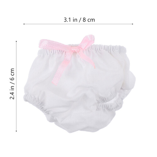 6 Unidades Braguitas De Ropa Interior Miniatura Accesorios 2