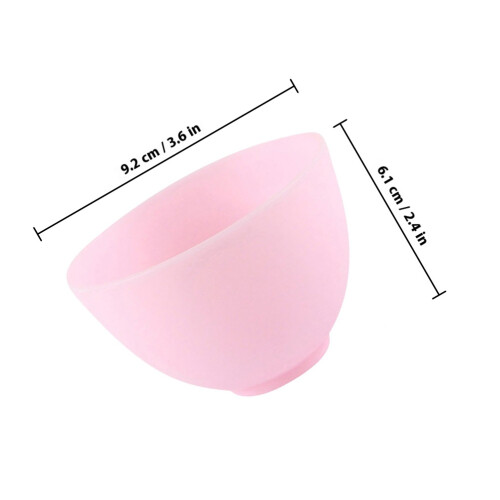 5 Piezas Recipientes Máscaras Faciales De Silicona 1
