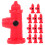 12 Unidades Maquetas De Hidrante De De Tráfico 4