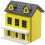 Miniatura De Casa Mini Villa De Madera Accesorio Para Muñecas 2