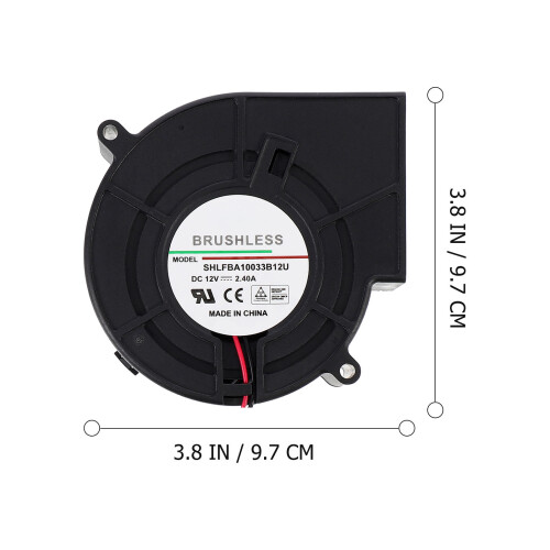Ventilador De Para 12 V 2,4 A Alto 1