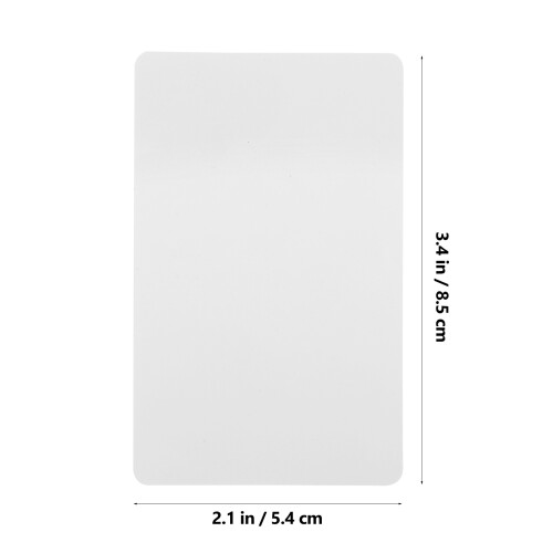 30Pcs Blank White PVC ID Cards For Access Control System 1