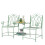 SoBuy Banc Jardin 2 Places avec Table Intégrée 1