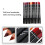 12 Pièces À Waterproof Crayon Mat 9