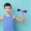 6 Pièces Halteres En Pour Enfants École 3