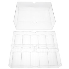 Clear Plateau De Jetons De Poker Transparent