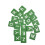 100 Pièces Paillettes Bois Naturel Vert Alphabet Bébé 6