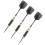 Darts-Set, Metallspitze, Eisen-Aluminium, 7