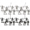 Figurines Soldat Médiéval 60 Pièces Miniature 11