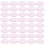 100 Pièces Marqueurs Translucides En Plastique Pour 9