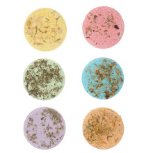 6 Pièces Lingettes Pour Bain, Bombes Douche Effervescentes Parfumées