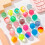 25Pcs Bright Assorted Color Elastic Bouncy Balls For Kids 6