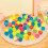 25Pcs Bright Assorted Color Elastic Bouncy Balls For Kids 3