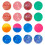 25Pcs Bright Assorted Color Elastic Bouncy Balls For Kids 11