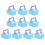 10St Mini Opbergmandje Plastic Mini Huis Decor Accessoires 1