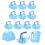10St Mini Opbergmandje Plastic Mini Huis Decor Accessoires 2