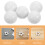 10 Pièces Bille De Roulette 14 Mm Blanche En 8