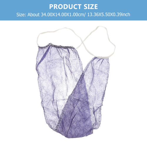 100 Pièces Culottes Jetables Femme T String Pour 2