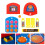 1 Lot De Jouet De Basket-Ball Et 4