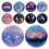 10 Pièces Balles Rebondissantes Anti‐Stress Élastiques Format 8
