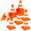 10 Pcs Mini Traffic Cones For Kids Learning And Sand Table Play 1