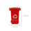 8Pcs Kid Push Plastic Garbage For Children Playing 6