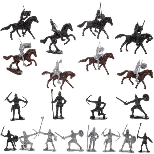 Ensemble Figurines Miniatures Soldats Et Pour Table À Sable 2