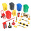 1 Set Miniature Traffic Building Accessory Sand Table Street Layout 7