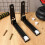 One Pair Adjustable Microwave Wall Mount Bracket Shelf Stainless Steel 6