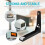 One Pair Adjustable Microwave Wall Mount Bracket Shelf Stainless Steel 8