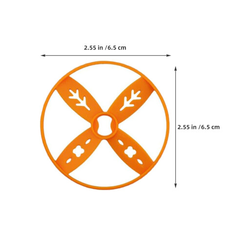 24Pcs Flying Disc Refill For Handheld And Foot-Powered Toys 2