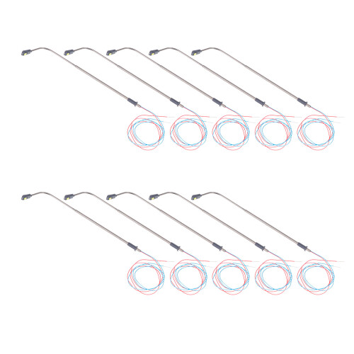 10Pcs Stainless Steel 1/150 Model Railway Train Led Light