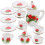 One Set Porcelain Diy Miniature Dollhouse Kitchen Tea Ware 1:12 9