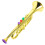 1Pc Imitation Musical Instrument Toy Trumpet Learning Tool 10