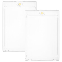 2Pcs Magnetic Card Holder Acrylic Protector For Trading Sports Cards