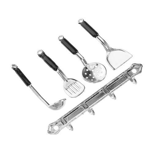 One Set Mini Kitchen Accessories For Dollhouse Tiny House Tableware