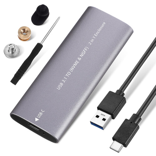 Portable External SSD With Type-C 3.1 And Data Cable