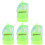 4Pcs Blue Nylon Mesh Beach Bags Kids Toy Storage Drawstring Backpack 2