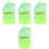 4Pcs Blue Nylon Mesh Beach Bags Kids Toy Storage Drawstring Backpack 3