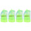 4Pcs Blue Nylon Mesh Beach Bags Kids Toy Storage Drawstring Backpack 4