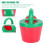 3Pcs Baby Bathing Toy Watering Pot Pool Container 4