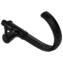 Black 1:12 Miniature Dollhouse Sink Faucet For Bathroom Decor