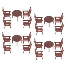 Mini Table Chair Set Furniture Model Living Room Accessory
