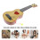 Children Small Imitated Ukulele Mini Guitar 44cm Light Brown 3