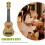Children Small Imitated Ukulele Mini Guitar 44cm Light Brown 8