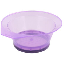 2Pcs Transparent Hair Dye Bowl For Salon Color Mixing