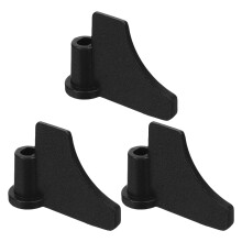 3Pcs Bread Machine Kneading Paddle: Non-Stick Stainless Steel