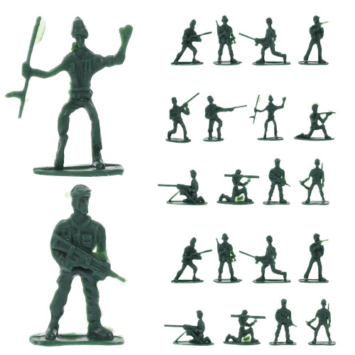 100Pcs Mini Soldier Figures For Sand Table Decoration 2