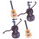 4 Sets Decorative Mini Instrument Models For Home And Kids 1